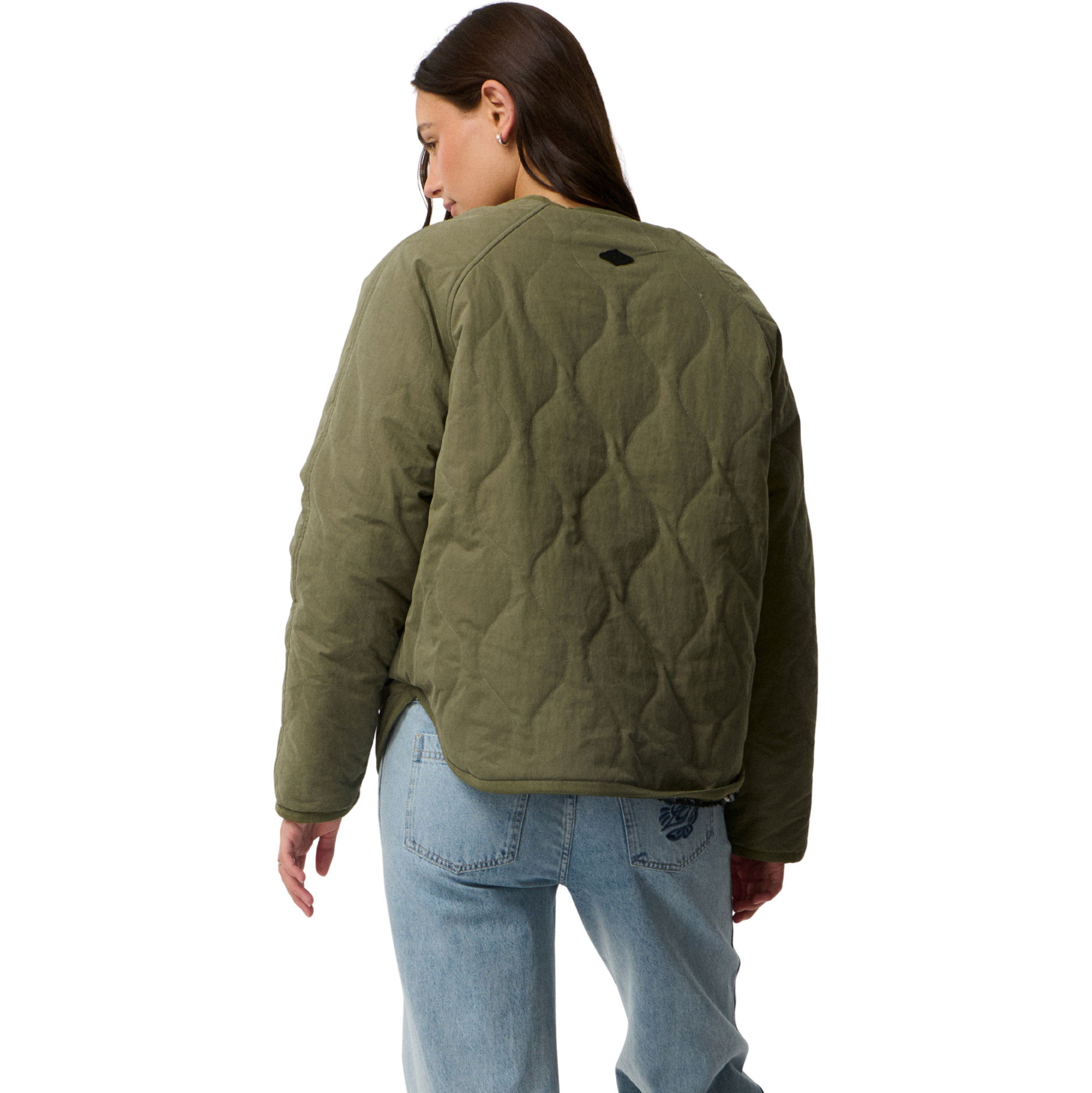 2026 Rip Curl Womens Bossa Nova Revo Jacket 047WJA - Military Green
